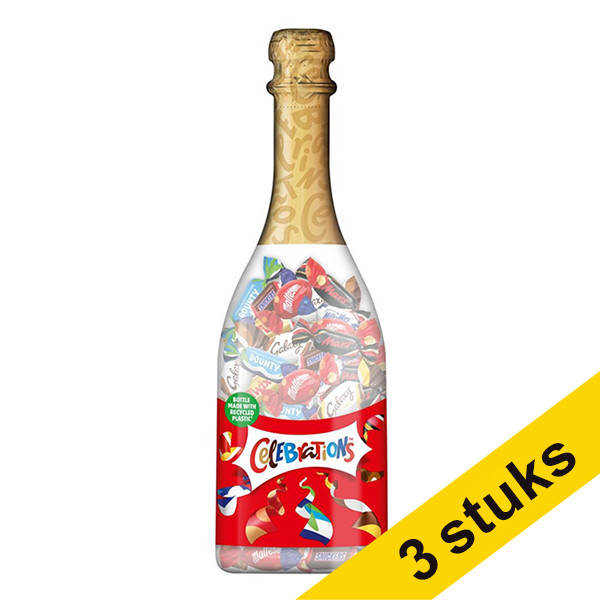 Celebrations Aanbieding: 3x Celebrations Magnum fles 296 gram  404400 - 1