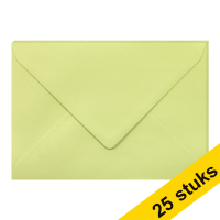 Aanbieding: 5x Clairefontaine gekleurde enveloppen bladgroen C5 120 grams (5 stuks)
