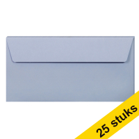 Aanbieding: 5x Clairefontaine gekleurde enveloppen lavendel EA5/6 120 grams (5 stuks)