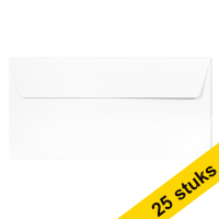 Aanbieding: 5x Clairefontaine gekleurde enveloppen wit EA5/6 120 grams (5 stuks)