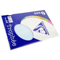 Clairefontaine gekleurd papier azuurblauw 160 grams A4 (50 vel) 4151 250018