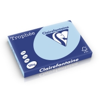 Clairefontaine gekleurd papier blauw 120 grams A3 (250 vel) 1348PC 250223