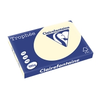 Clairefontaine gekleurd papier ivoor 120 grams A3 (250 vel) 1302PC 250126