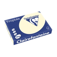 Clairefontaine gekleurd papier ivoor 120 grams A4 (250 vel) 1242PC 250071