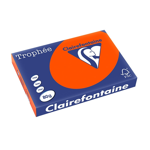 Clairefontaine gekleurd papier kardinaalrood 80 grams A3 (500 vel) 1883PC 250116 - 1