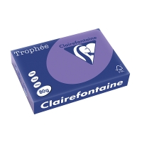 Clairefontaine gekleurd papier violet 80 grams A4 (500 vel) 1786PC 250058