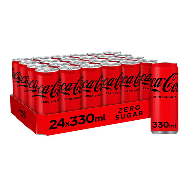 Coca Cola Zero blikjes 33 cl (24 stuks) 69299 423699 - 1