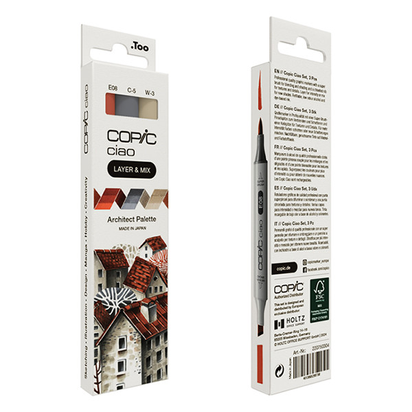 Copic Ciao Layer & Mix markerset Architect Palette (3 stuks) 220750304 311009 - 4