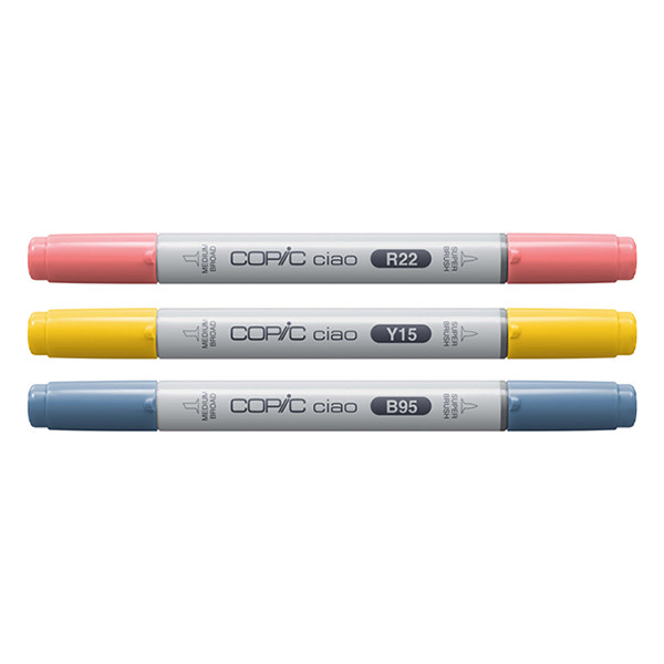 Copic Ciao Layer & Mix markerset Brilliant Palette (3 stuks) 220750303 311007 - 2
