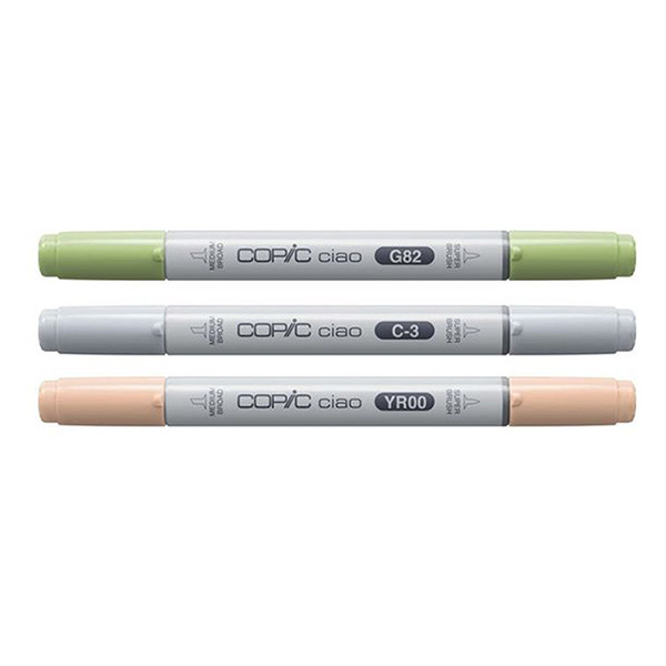 Copic Ciao Layer & Mix markerset Natural Palette (3 stuks) 220750309 311003 - 2