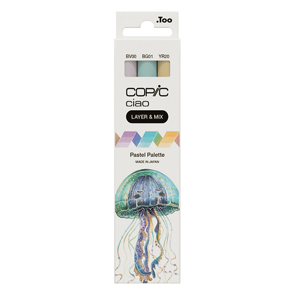 Copic Ciao Layer & Mix markerset Pastel Palette (3 stuks) 220750301 311006 - 1