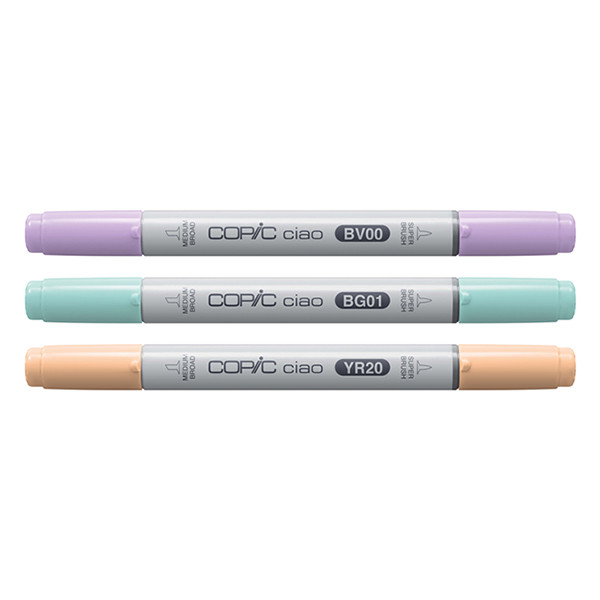 Copic Ciao Layer & Mix markerset Pastel Palette (3 stuks) 220750301 311006 - 2