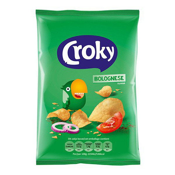 Croky Bolognese chips 40 gram (20 stuks) 664391 423829 - 1