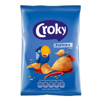 Croky Paprika chips 40 gram (20 stuks) 664405 423827