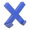 Dahle Mega magneet Cross XL blauw