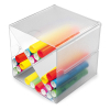 Deflecto Classic Cube organizer met x-verdeling 350201 423354 - 1