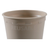 Depa herbruikbare beker taupe 180 ml (40 stuks) 603001 402726 - 3