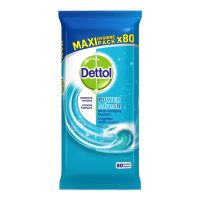 Dettol hygiënische doekjes Oceaanfris (80 stuks)  SDE00050