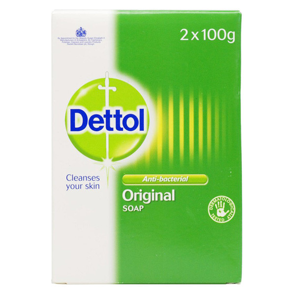 Dettol zeep original antibacterieel (2 x 100 gram)  SDE00055 - 1