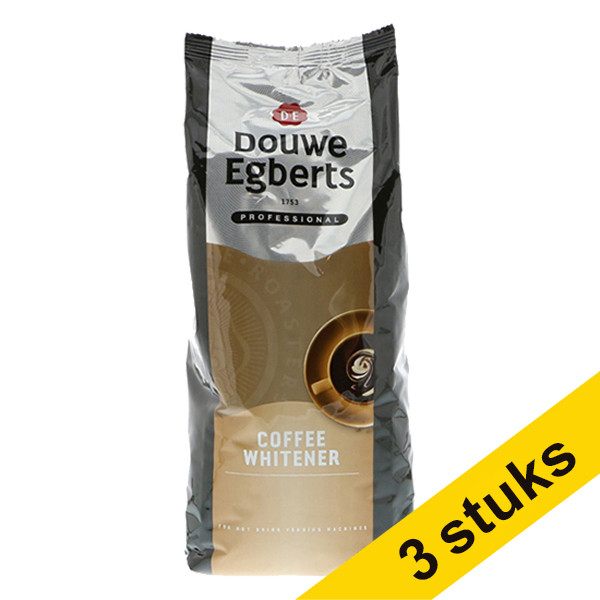 Douwe Egberts Aanbieding: 3x Douwe Egberts coffee whitener 1 kg  404281 - 1