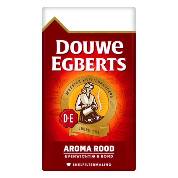 Douwe Egberts Aroma Rood snelfiltermaling 250 g 8164 422004 - 1