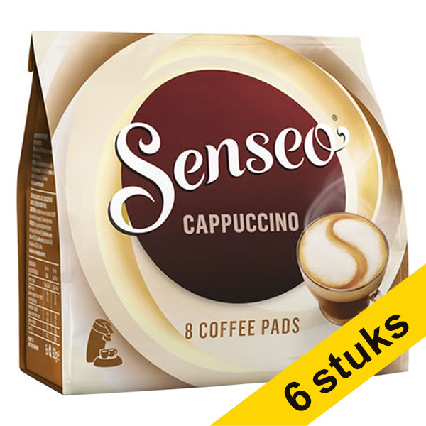 Douwe Egberts Senseo Aanbieding: 6x Senseo Cappuccino (8 pads)  404260 - 1