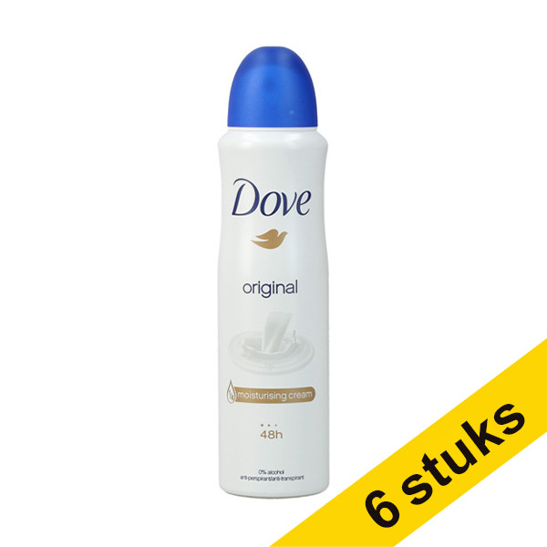 Dove Aanbieding: 6x Dove deodorant spray Original (150 ml)  SDO00493 - 1