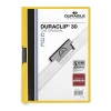 Durable Duraclip klemmap geel A4 voor 30 vel