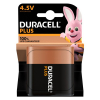 Duracell Plus Power 3LR12 / MN1203 Alkaline 4.5 Volt Batterij (1 stuk)