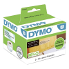 Dymo S0722410 / 99013 brede transparante adresetiketten (origineel)