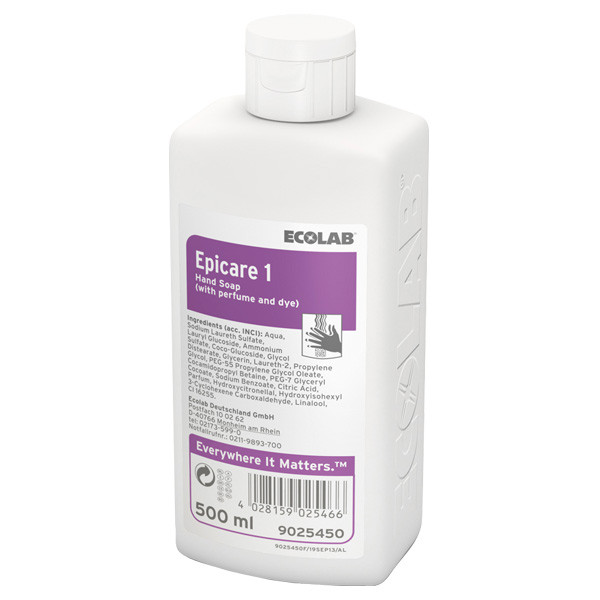 Ecolab Epicare milde reinigingslotion (500 ml)  SEC00002 - 1