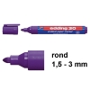 Edding 30 brilliant paper marker paars (1,5 - 3 mm rond)