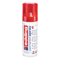 Edding 5200 permanente acrylverf spray glanzend verkeersrood (200 ml) 4-5200952 239073