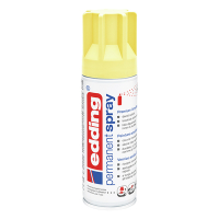 Edding 5200 permanente acrylverf spray mat pastelgeel (200 ml) 4-5200915 239059