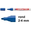 Edding 750 lakmarker blauw (2 - 4 mm rond)