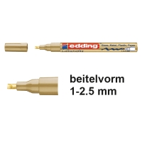 Edding 753 glanslakmarker kalligrafie goud (1 - 2,5 mm) 4-753053 239183