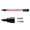 Edding 8040 wasgoedmarker zwart (1 mm rond)