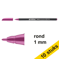 Edding Aanbieding: 10x Edding 1200 viltstift magenta (1 mm rond)  239575