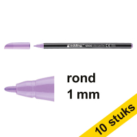 Edding Aanbieding: 10x Edding 1200 viltstift pastelpaars (1 mm rond)  239585