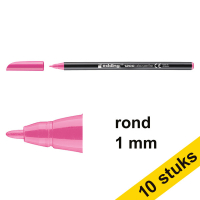 Aanbieding: 10x Edding 1200 viltstift roze (1 mm rond)