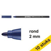 Edding Aanbieding: 10x Edding 1300 viltstift staalblauw (2 mm rond)  239641