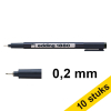 Aanbieding: 10x Edding 1880 drawliner (0,2 mm)