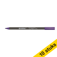 Edding Aanbieding: 10x Edding 4200 porselein-penseelstift violet  239823