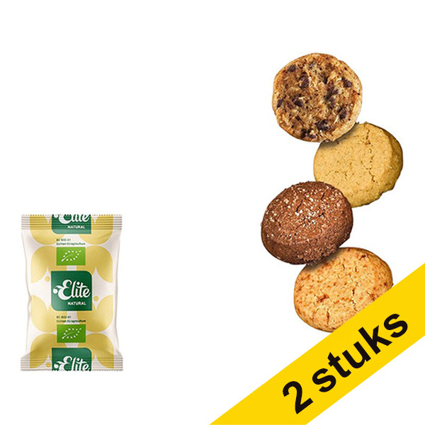 Elite Aanbieding: 2x Elite Biologische koekjesmix (120 stuks)  404381 - 1