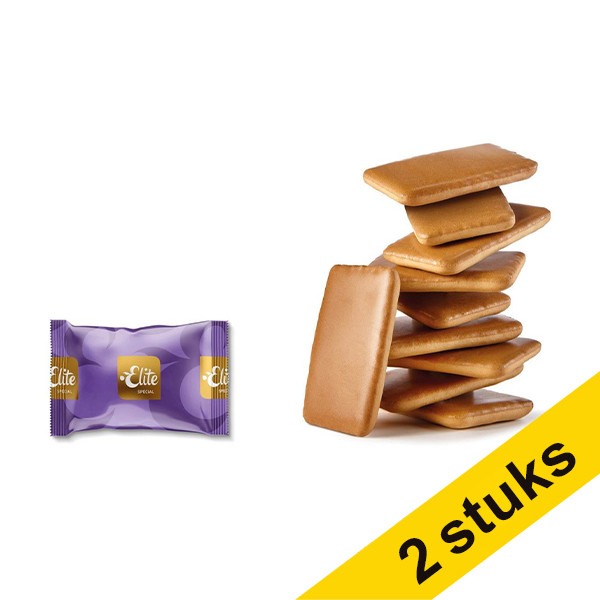 Elite Aanbieding: 2x Elite Café Noir koekjes (120 stuks)  404378 - 1