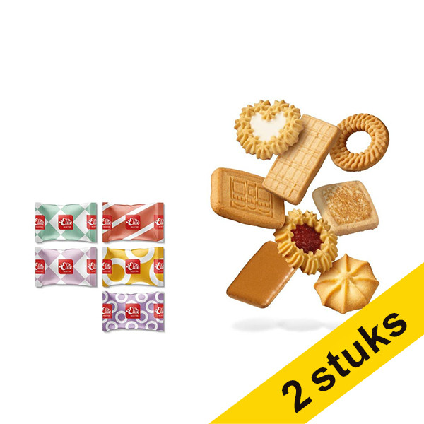 Elite Aanbieding: 2x Elite Relax koekjesmix (120 stuks)  404377 - 1