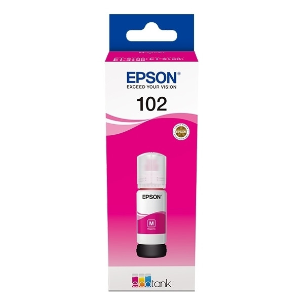 Epson 102 inkttank magenta (origineel) C13T03R340 905158 - 1