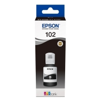 Epson 102 inkttank zwart (origineel) C13T03R140 903349