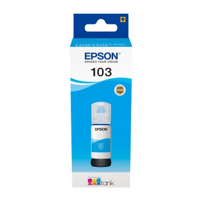 Epson 103 inkttank cyaan (origineel) C13T00S24A 906097 - 1