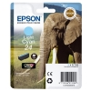 Epson 24 (T2425) inktcartridge licht cyaan (origineel) C13T24254010 C13T24254012 900778